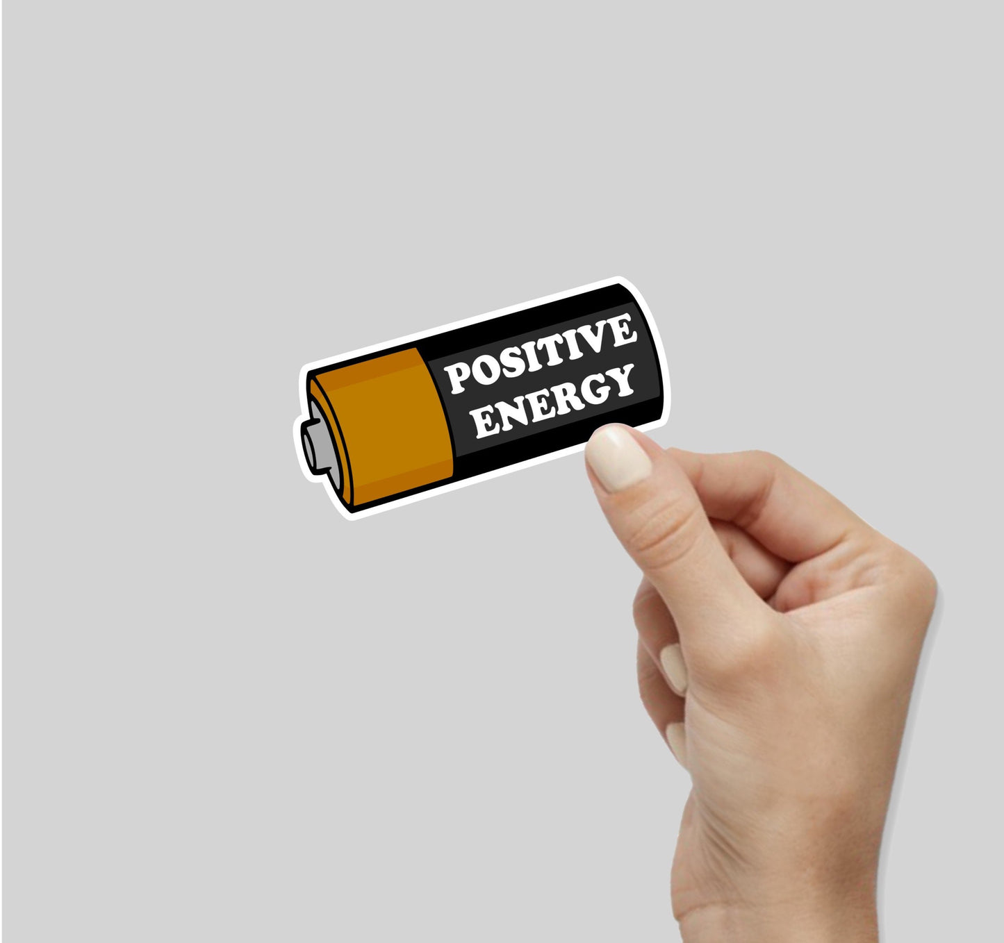 Positive Energy Battery Sticker