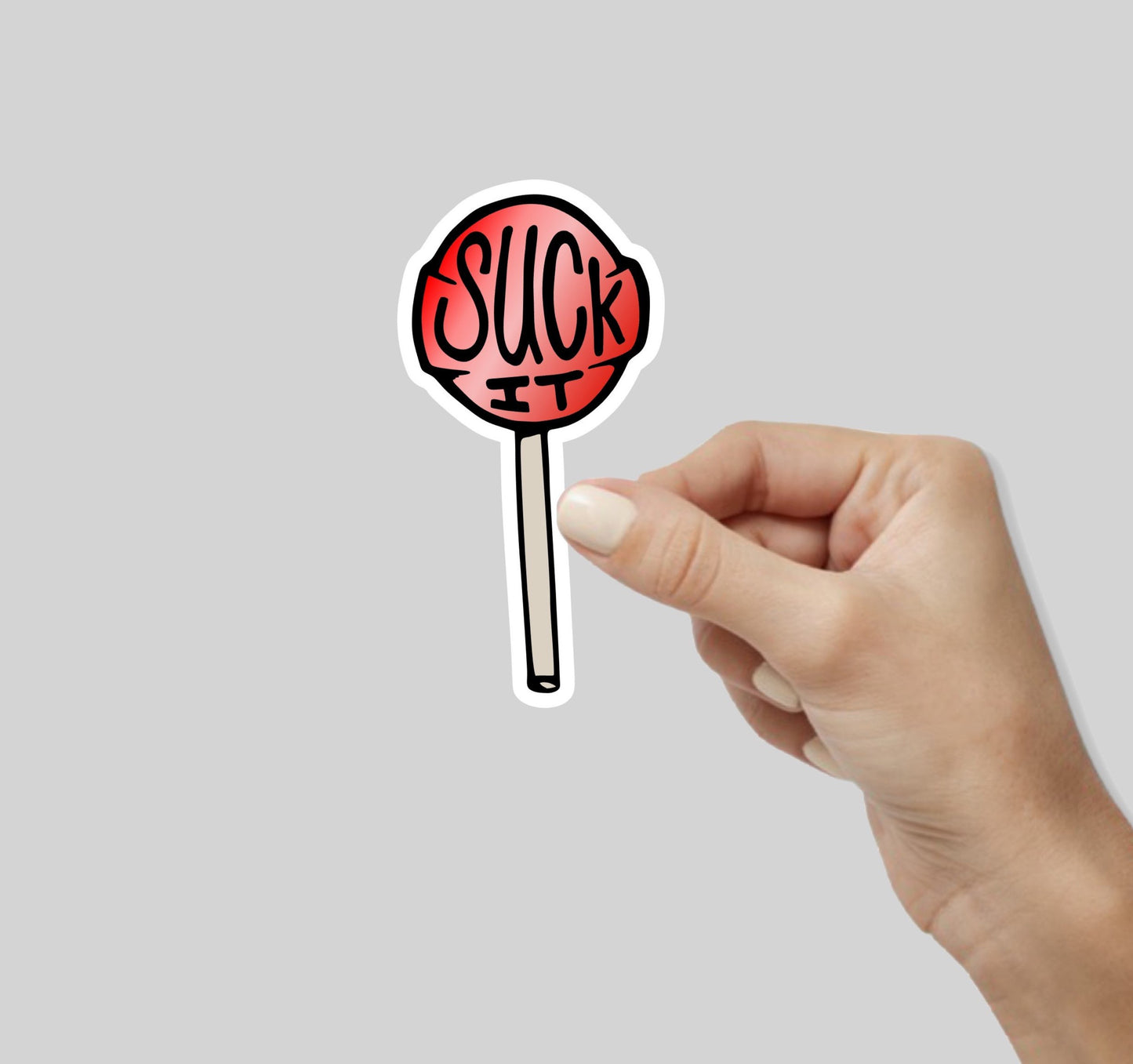 Suck It Lollipop Sticker