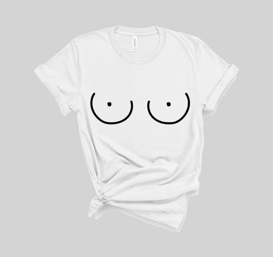 Minimal Boobie Shirt