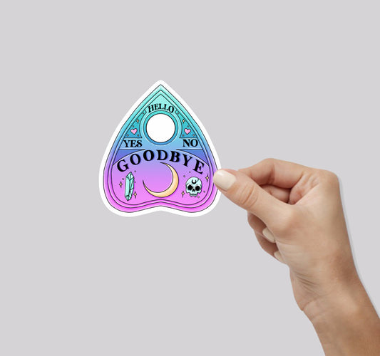 Pastel Ouija Planchette Sticker